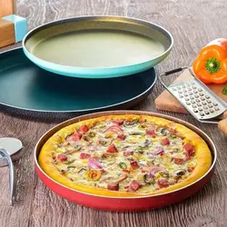 تابه پیتزا گرانیتی عروس تفلون سایز 34