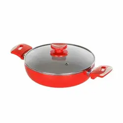 تابه دو دسته گرانیتی درسا عروس تفلون درب دار