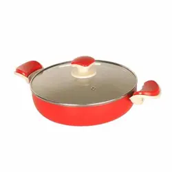 تابه دو دسته گرانیتی درسا عروس تفلون درب دار