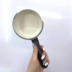 تابه تک دسته ویکتوریا عروس تفلون مشکی در ۶ سایز مختلف