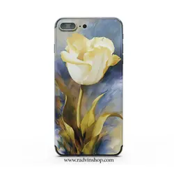 قاب گوشی طرح گل رز سفید کد 1 | خرید گارد گوشی