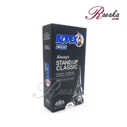 کاندوم سفت کننده کدکس مدل STAND UP بسته 12 عددی - فروشگاه رائیکا – انتخاب و خرید آنلاین محصولات بهداشت فردی و زیبایی
