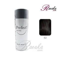 پودر پرپشت کننده مو پرفکت کد 02 - مشکی (Black) وزن خالص 25 گرم - فروشگاه رائیکا – انتخاب و خرید آنلاین محصولات بهداشت فردی و زیبایی