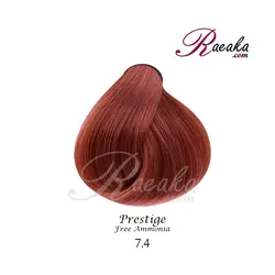 رنگ موی بدون آمونیاک نیو پرستیژ سری مسی- قهوه ای مسی روشن- شماره ۷٫۴ حجم ۱۰۰ میلی لیتر - فروشگاه رائیکا – انتخاب و خرید آنلاین محصولات بهداشت فردی و زیبایی
