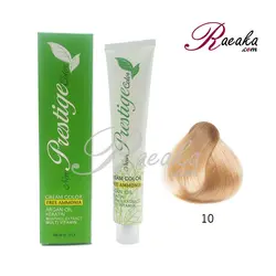 رنگ موی بدون آمونیاک نیو پرستیژ سری طبیعی- بلوند خیلی خیلی روشن- شماره ۱۰ حجم ۱۰۰ میلی لیتر - فروشگاه رائیکا – انتخاب و خرید آنلاین محصولات بهداشت فردی و زیبایی