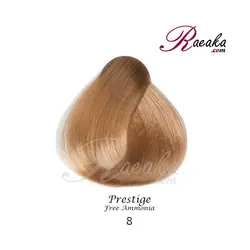 رنگ موی بدون آمونیاک نیو پرستیژ سری طبیعی- بلوند روشن- شماره ۸ حجم ۱۰۰ میلی لیتر - فروشگاه رائیکا – انتخاب و خرید آنلاین محصولات بهداشت فردی و زیبایی