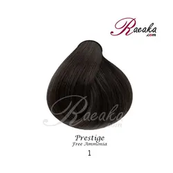 رنگ موی بدون آمونیاک نیو پرستیژ سری طبیعی- مشکی- شماره ۱ حجم ۱۰۰ میلی لیتر - فروشگاه رائیکا – انتخاب و خرید آنلاین محصولات بهداشت فردی و زیبایی