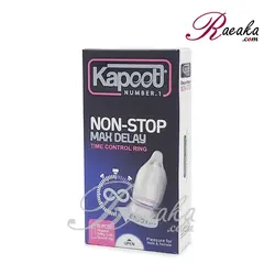 کاندوم تاخیری دو برابر - کاپوت مدل NON-STOP بسته ۱۰ عددی - فروشگاه رائیکا – انتخاب و خرید آنلاین محصولات بهداشت فردی و زیبایی