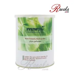 موم اپیلاسیون کنسروی مارال حاوی عصاره آلوئه ورا مخصوص موهای ضخیم وزن 700 گرم