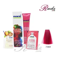 رنگ موی بدون آمونیاک مارال فیوژن سری SUMMER WARM- مرلوت- شماره 969-7 حجم ۱۰۰ میلی لیتر - فروشگاه رائیکا – انتخاب و خرید آنلاین محصولات بهداشت فردی و زیبایی