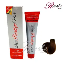 رنگ موی نیو پرستیژ سری طلایی- قهوه ای طلایی متوسط- شماره ۴٫۵ حجم ۱۲۰ میلی لیتر - فروشگاه رائیکا – انتخاب و خرید آنلاین محصولات بهداشت فردی و زیبایی