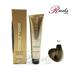 رنگ موی نیو پرستیژ سری خاکستری- بلوند خاکستری روشن- شماره ۸٫۱ حجم ۱۲۰ میلی لیتر - فروشگاه رائیکا – انتخاب و خرید آنلاین محصولات بهداشت فردی و زیبایی