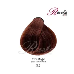 رنگ موی بدون آمونیاک نیو پرستیژ سری طلایی- قهوه ای طلایی روشن- شماره ۵٫۵ حجم ۱۰۰ میلی لیتر - فروشگاه رائیکا – انتخاب و خرید آنلاین محصولات بهداشت فردی و زیبایی