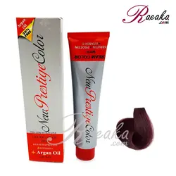 رنگ موی نیو پرستیژ سری شرابی- شرابی متوسط- شماره ۵٫۲۰ حجم ۱۲۰ میلی لیتر - فروشگاه رائیکا – انتخاب و خرید آنلاین محصولات بهداشت فردی و زیبایی