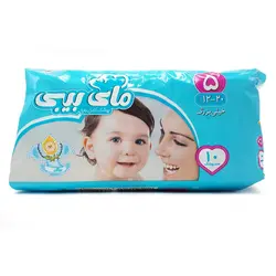 پوشک مای بیبی مدل چسبی سایز ۵ بسته ۱۰ عددی