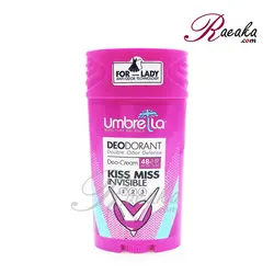 مام رول کرمی ضد تعریق زنانه آمبرلا مدل KISS MISS حجم 90 میلی لیتر - فروشگاه رائیکا – انتخاب و خرید آنلاین محصولات بهداشت فردی و زیبایی
