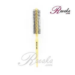 برس گرد چوبی ROSE ME سایز کوچک با دندانه پلاستیکی - فروشگاه رائیکا – انتخاب و خرید آنلاین محصولات بهداشت فردی و زیبایی