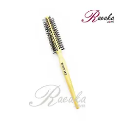 برس گرد چوبی ROSE ME سایز کوچک با دندانه پلاستیکی - فروشگاه رائیکا – انتخاب و خرید آنلاین محصولات بهداشت فردی و زیبایی