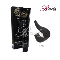 رنگ موی آوایی سری طبیعی- مشکی- شماره 1/0 حجم 120 میلی لیتر - فروشگاه رائیکا – انتخاب و خرید آنلاین محصولات بهداشت فردی و زیبایی