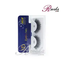 مژه مصنوعی دلیکس مدل ۳ بعدی شماره 03 - فروشگاه رائیکا – انتخاب و خرید آنلاین محصولات بهداشت فردی و زیبایی
