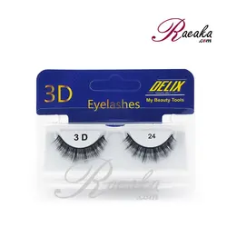 مژه مصنوعی دلیکس مدل ۳ بعدی شماره 24