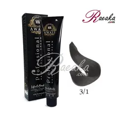 رنگ موی آوایی سری دودی- قهوه ای دودی تیره- شماره 3/1 حجم 120 میلی لیتر - فروشگاه رائیکا – انتخاب و خرید آنلاین محصولات بهداشت فردی و زیبایی