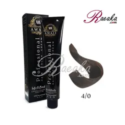 رنگ موی آوایی سری طبیعی- قهوه ای متوسط- شماره 4/0 حجم 120 میلی لیتر - فروشگاه رائیکا – انتخاب و خرید آنلاین محصولات بهداشت فردی و زیبایی
