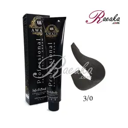رنگ موی آوایی سری طبیعی- قهوه ای تیره- شماره 3/0 حجم 120 میلی لیتر - فروشگاه رائیکا – انتخاب و خرید آنلاین محصولات بهداشت فردی و زیبایی