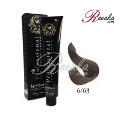 رنگ موی آوایی سری شکلاتی- شکلاتی تیره- شماره 6/63 حجم 120 میلی لیتر - فروشگاه رائیکا – انتخاب و خرید آنلاین محصولات بهداشت فردی و زیبایی
