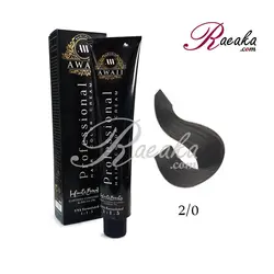 رنگ موی آوایی سری طبیعی- قهوه ای خیلی تیره- شماره 2/0 حجم 120 میلی لیتر - فروشگاه رائیکا – انتخاب و خرید آنلاین محصولات بهداشت فردی و زیبایی