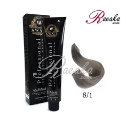 رنگ موی آوایی سری دودی- بلوند دودی روشن- شماره 8/1 حجم 120 میلی لیتر - فروشگاه رائیکا – انتخاب و خرید آنلاین محصولات بهداشت فردی و زیبایی