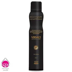 اسپری زنانه بادی کر ورساچه کریستال نویر Crystal Noir 200ml