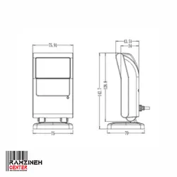 بارکد خوان ثابت سی‌ بن CBON CB-N220DH - رمزینه سنتر ، پخش تجهیزات فروشگاهی