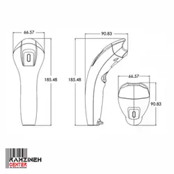 بارکد خوان با سیم سی‌ بن CBON CB-N210D - رمزینه سنتر ، پخش تجهیزات فروشگاهی