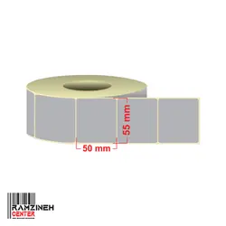 لیبل متال سایز 55*50 میلیمتر - رمزینه سنتر ، پخش تجهیزات فروشگاهی