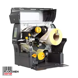 لیبل پرینتر صنعتی Zebra ZT421 300dpi + Rewinder