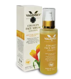سرم صورت كلاژن طلايی والنسی