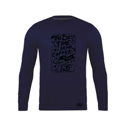 انواع تیشرت با طرح Best Time To Drink Coffee | فروشگاه رانژ