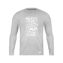 انواع تیشرت با طرح Best Time To Drink Coffee | فروشگاه رانژ