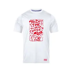 انواع تیشرت با طرح Best Time To Drink Coffee | فروشگاه رانژ