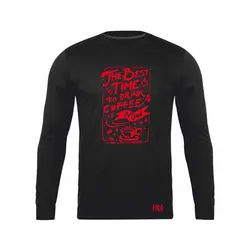 انواع تیشرت با طرح Best Time To Drink Coffee | فروشگاه رانژ