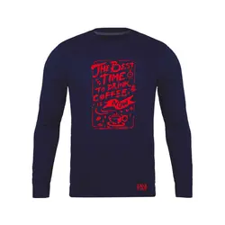 انواع تیشرت با طرح Best Time To Drink Coffee | فروشگاه رانژ