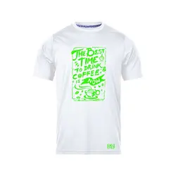 انواع تیشرت با طرح Best Time To Drink Coffee | فروشگاه رانژ