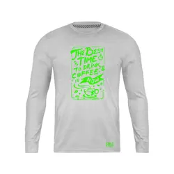 انواع تیشرت با طرح Best Time To Drink Coffee | فروشگاه رانژ