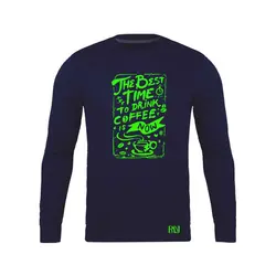 انواع تیشرت با طرح Best Time To Drink Coffee | فروشگاه رانژ