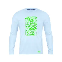 انواع تیشرت با طرح Best Time To Drink Coffee | فروشگاه رانژ