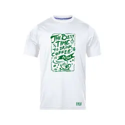 انواع تیشرت با طرح Best Time To Drink Coffee | فروشگاه رانژ