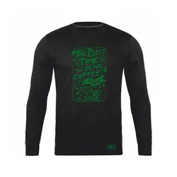 انواع تیشرت با طرح Best Time To Drink Coffee | فروشگاه رانژ