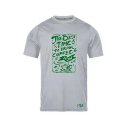 انواع تیشرت با طرح Best Time To Drink Coffee | فروشگاه رانژ
