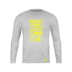 انواع تیشرت با طرح Best Time To Drink Coffee | فروشگاه رانژ